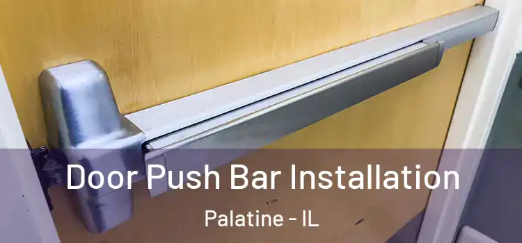 Door Push Bar Installation Palatine - IL
