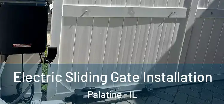 Electric Sliding Gate Installation Palatine - IL